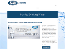 Tablet Screenshot of drinkingwater.com.au