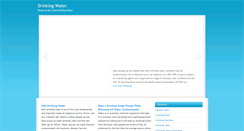Desktop Screenshot of drinkingwater.org